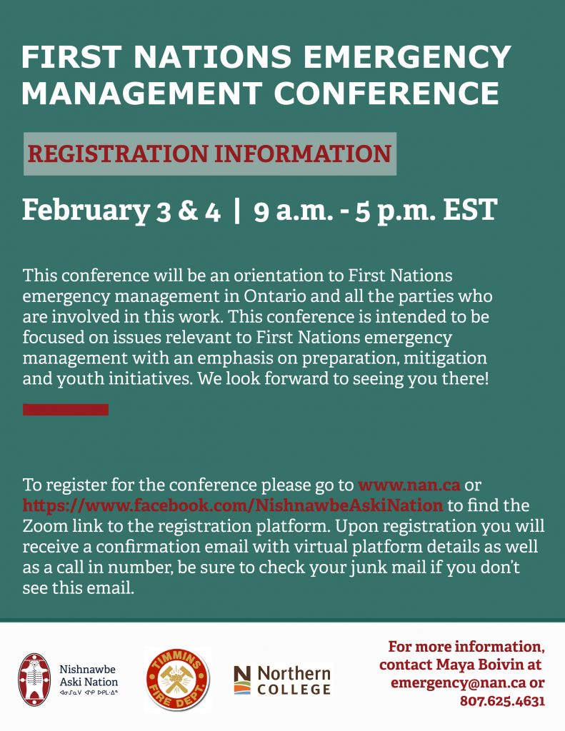 First Nations Emergency Management Conference Nishnawbe Aski Nation