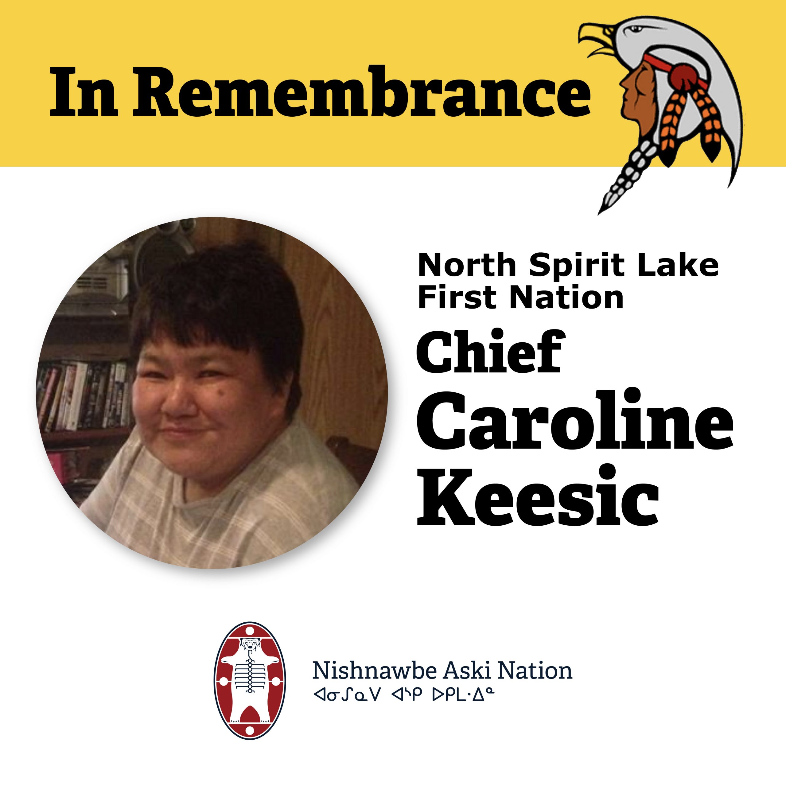 NAN Mourns Passing of North Spirit Lake First Nation Chief Caroline